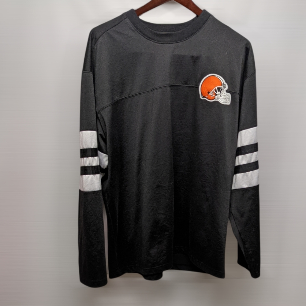 NFL Cleveland Browns Majestic XL Jersey Football GameDay Vintage Logo EUC